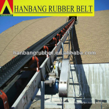 Chevron conveyor belt EP200/4PLY4+2